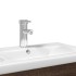 Mueble de baño con lavabo integrado marrón