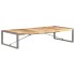 Mesa de centro de madera de mango rugosa 180x90x40