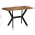 Mesa de comedor madera maciza de mango 110x55x75