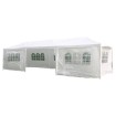 HI Carpa para fiestas con paredes laterales blanco 3x9 m