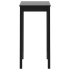 Mesa alta de bar MDF negra 55x55x107