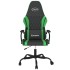 Silla gaming cuero sintético negro y