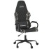 Silla gaming cuero sintético negro y