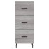 Aparador alto madera contrachapada gris Sonoma 34,5x34x180