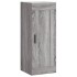 Aparador alto madera contrachapada gris Sonoma 34,5x34x180