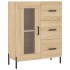 Aparador alto madera contrachapada color roble 69,5x34x180