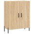 Aparador alto madera contrachapada color roble 69,5x34x180