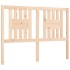 Estructura de cama con cabecero madera maciza 140x190