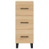 Aparador de madera contrachapada roble Sonoma 34,5x34x180