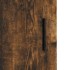 Aparador alto madera contrachapada roble ahumado 69,5x34x180