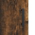 Aparador alto madera contrachapada roble ahumado 69,5x34x180