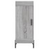 Aparador alto madera contrachapada gris Sonoma 34,5x34x180