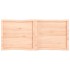 Tablero de mesa madera maciza borde natural 140x60x(2-6)