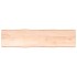 Tablero de mesa madera maciza borde natural 200x50x(2-6)