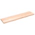 Tablero de mesa madera maciza borde natural 200x50x(2-6)