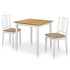 Juego de muebles de comedor 3 piezas MDF