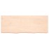 Estante de pared madera maciza roble sin tratar 160x60x(2-6)