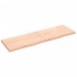 Estante de pared madera maciza roble sin tratar 200x60x(2-6)