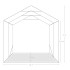 Carpa garaje de almacenamiento PVC verde 1,6x2,4