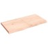 Tablero de mesa madera maciza roble sin tratar 120x60x(2-6)