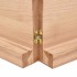 Tablero mesa madera roble tratada marrón claro 200x50x(2-6)