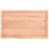 Tablero mesa madera roble tratada marrón claro 100x60x(2-6)