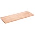 Tablero mesa madera roble tratada marrón claro 160x60x(2-4)