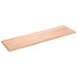 Tablero mesa madera roble tratada marrón claro 180x50x(2-4)