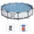 Bestway Piscina de acero Pro MAX 366x76