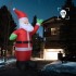 Papá Noel inflable con luces LED IP20 600 cm