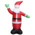 Papá Noel inflable con luces LED IP20 600 cm