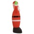 Papá Noel inflable con luces LED 475