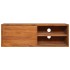 Mueble de TV de pared madera maciza de teca 90x30x30