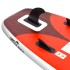 Set de tabla de paddle surf hinchable rojo 300x76x10