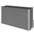 Arriate de WPC gris 150x50x91