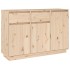 Aparador de madera maciza de pino 110x34x75