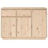 Aparador de madera maciza de pino 110x34x75