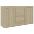 Aparador madera contrachapada color roble Sonoma 120x36x69