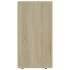 Aparador madera contrachapada color roble Sonoma 120x36x69