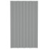 Panel para tejado acero galvanizado gris 36 unidades 80x45