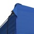 Carpa plegable profesional con 4 paredes acero azul 3x6