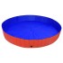 Piscina para perros plegable PVC rojo 300x40