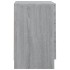 Mesitas de noche 2 uds madera gris Sonoma 38x35x56