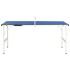 Mesa de ping pong con red azul 152x76x66