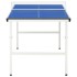 Mesa de ping pong con red azul 152x76x66