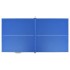 Mesa de ping pong con red azul 152x76x66