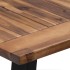 Mesa de comedor demadera de acacia maciza 180x90