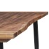 Mesa de comedor demadera de acacia maciza 180x90