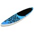 Juego de tabla de paddle surf hinchable azul 320x76x15