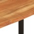 Mesa de comedor de madera maciza de acacia 180x90x76